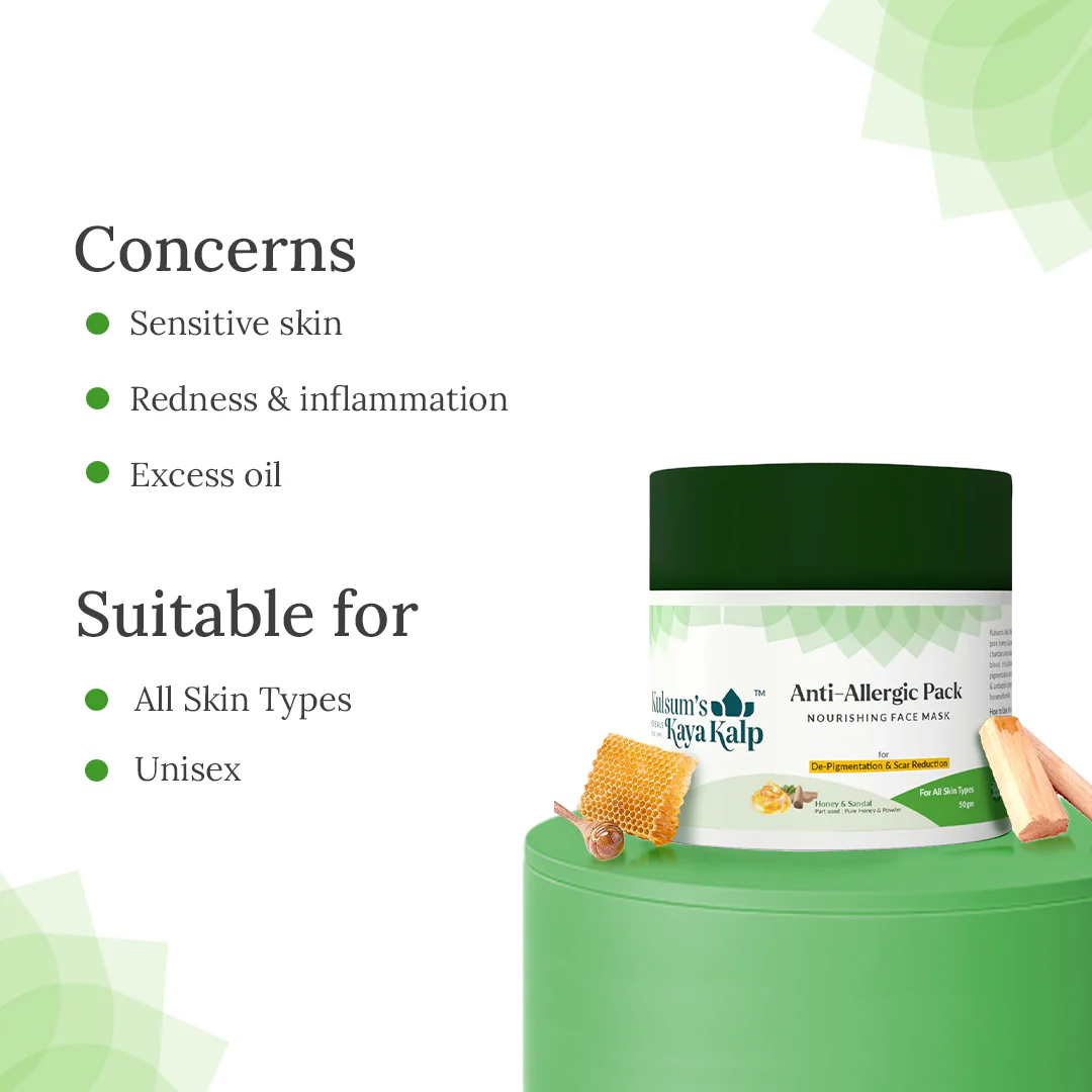 Anti Allergic Pack for De-pigmentation & Scar Reduction - Image 4