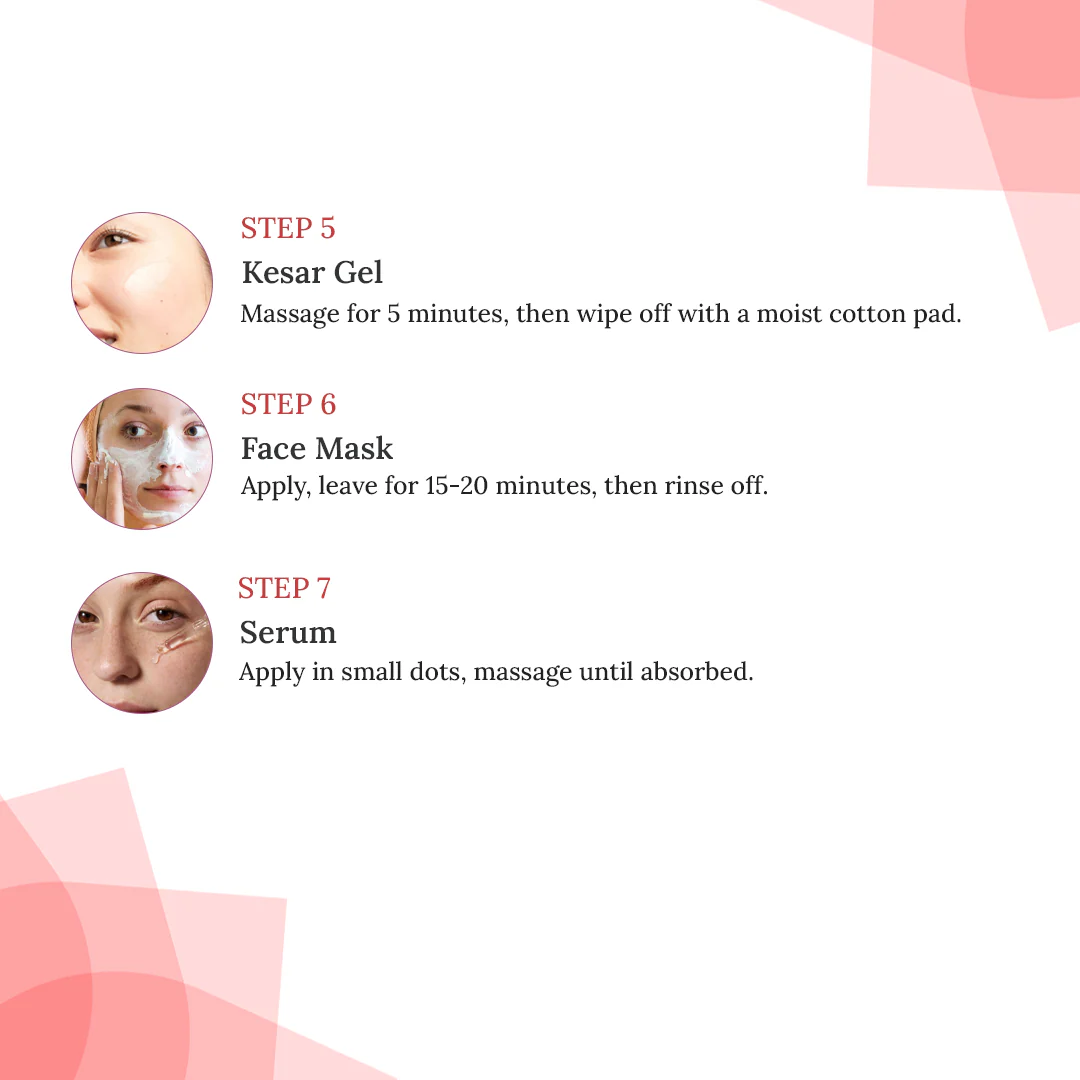 Bridal Glow Up Facial Kit 7 in 1 For Radiance & Flawless Skin - Image 7