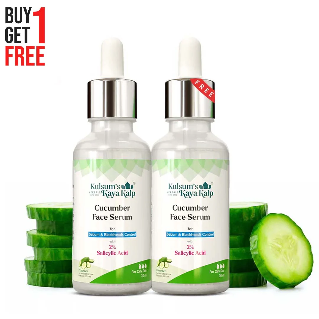 B1G1 Cucumber Face Serum for Sebum & Blackhead Control - 30ml - Image 8