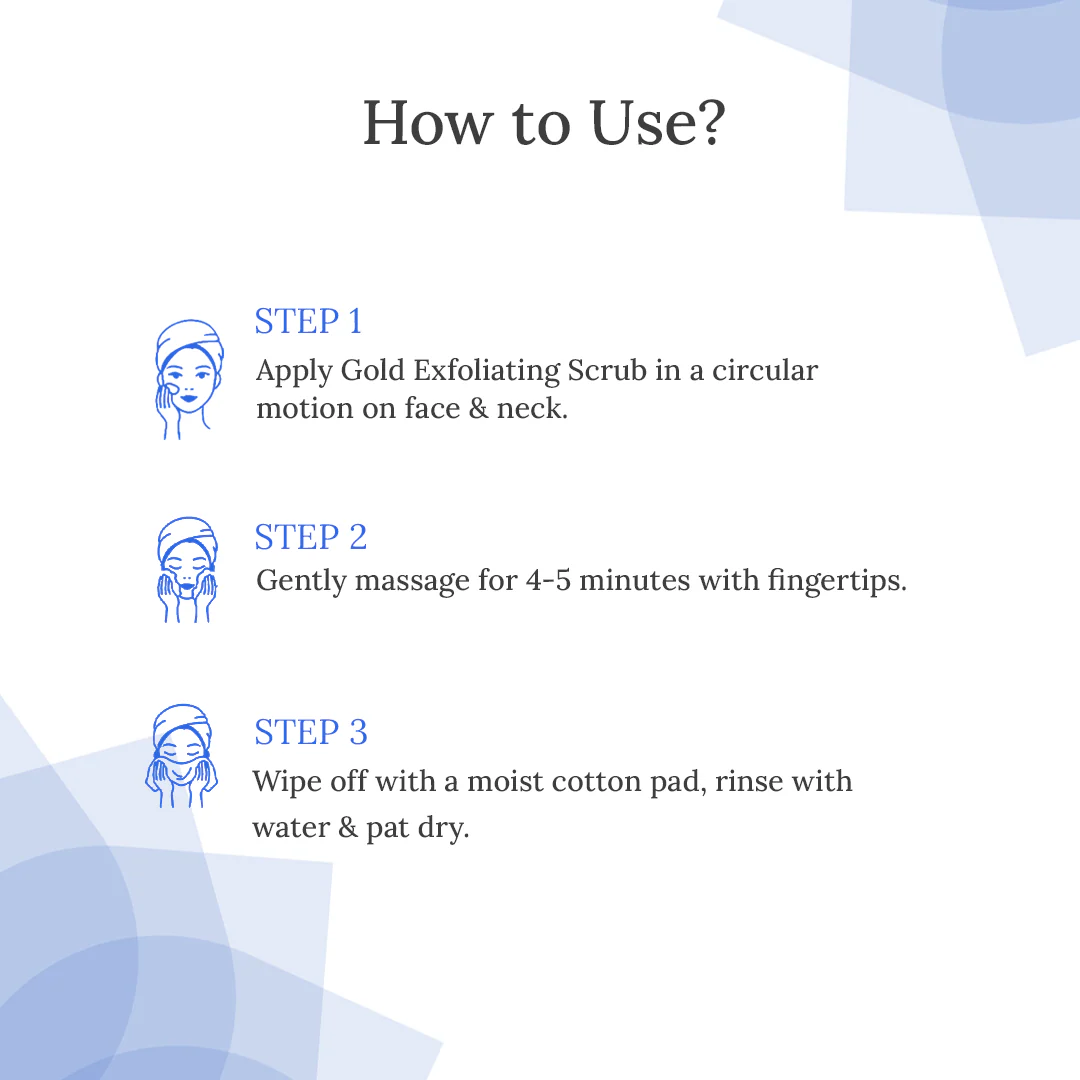 Gold Exfoliating Scrub For Glow & Nourishment - Image 6