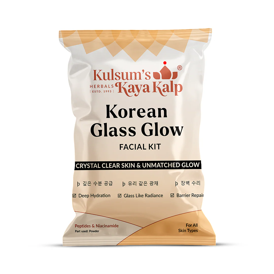 Korean Glass Glow Facial Kit 9 in 1 For Crystal Clear Skin