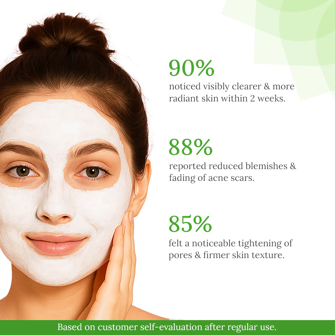 Hollyhock Face Pack For Tightens Pores & Radiant Glow - Image 4
