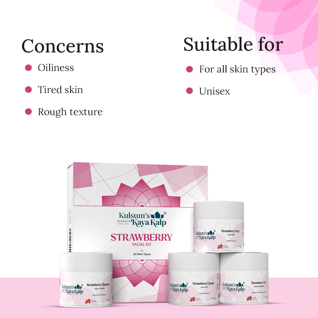 Strawberry Facial Kit For Nourishment & Brightening - Image 4