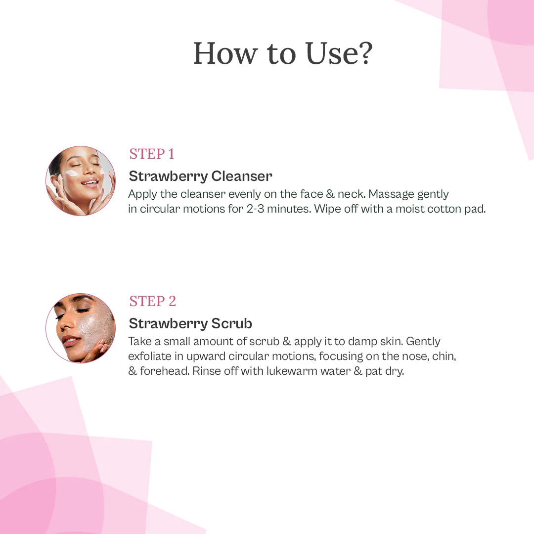 Strawberry Facial Kit For Nourishment & Brightening - Image 6