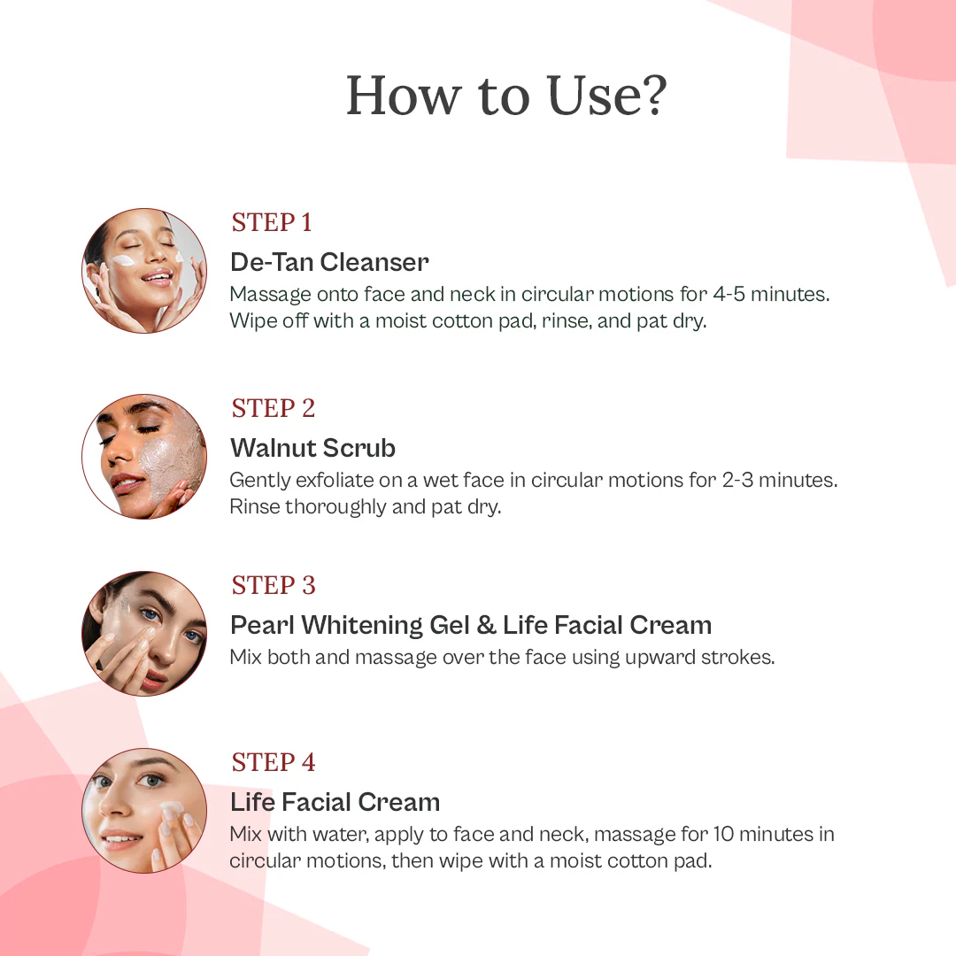 B1G1 Party Glow Facial Kit for Instant Glow & Even Skin Tone BB - Image 6